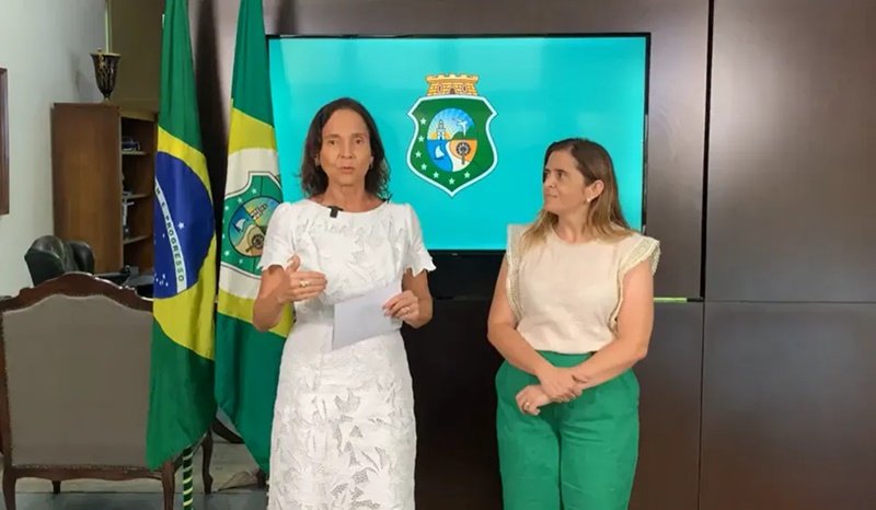 Izolda convocou professores aprovados no cadastro de reserva do último concurso público no estado — Foto: Reprodução