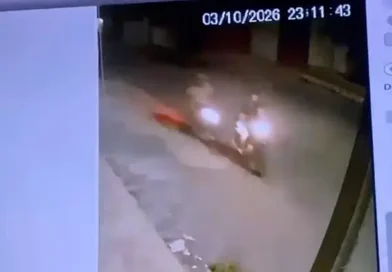 Imagens de segurança mostram dinâmica de acidente que matou jovem de 17 anos em Ipu